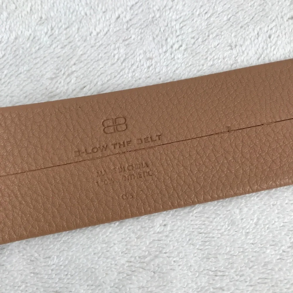 B LOW THE BELT BROWN D RING ADJUSTABLE WOMENS ONE SIZE